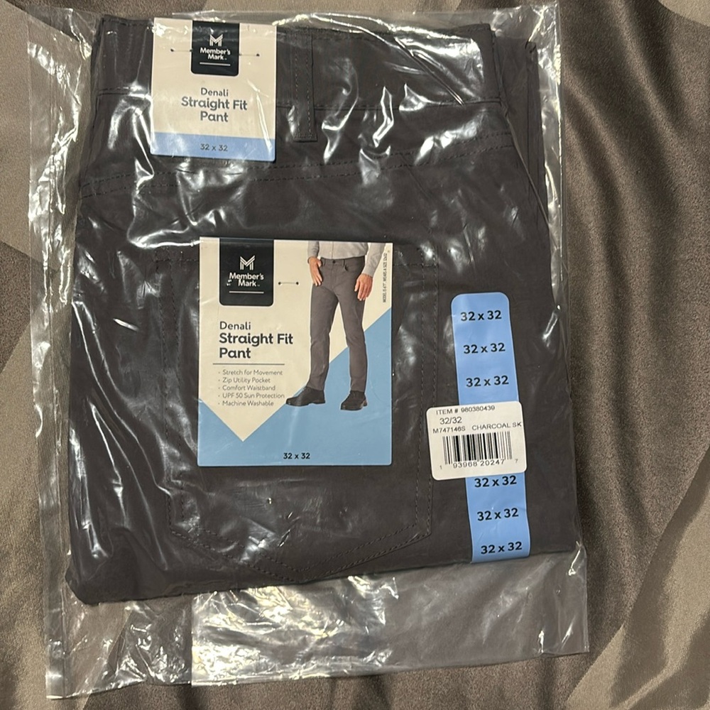 Straight fit golf pants